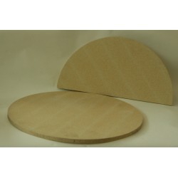 RONDE OVENPLAAT 52 CM DIKTE 17 MM