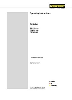 Nabertherm Manual Controllers